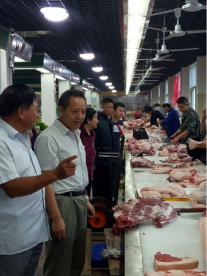 县农委加强中秋、国庆节日期间肉食品安全监管